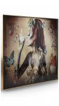 Coco Maison Schilderij Butterfly 150x100cm