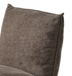 Fauteuil Fraser Lounge Choco Chenille - Giga Living