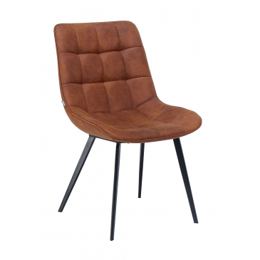 Livingfurn Eetkamerstoel Brix Floyd Cognac