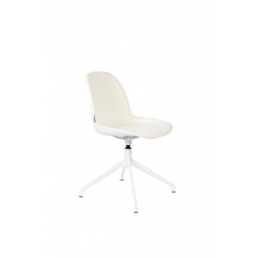 Zuiver Chair Albert Kuip Swivel Wit