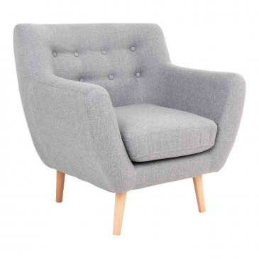 House Nordic Fauteuil Monte Lichtgrijs