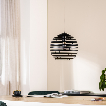 Hanglamp Anna 30cm Zwart - Giga Meubel