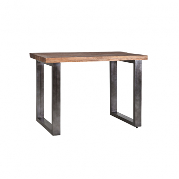 Eleonora Countertafel Mangohout Metaal Zwart