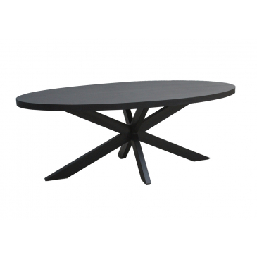 Eettafel Kala Ovaal Spinpoot 240 cm - Giga Meubel