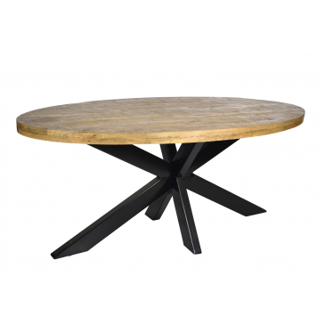 Eettafel Strong Oval 180cm - Giga Meubel
