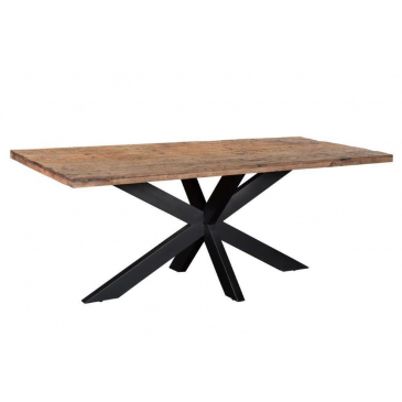 Livingfurn Eettafel Dakota Spinpoot 180 cm