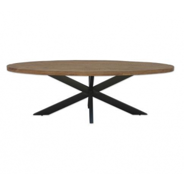 Livingfurn Eetkamertafel Rocky Ovaal 180cm