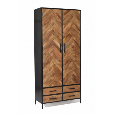 Kabinet Brooklyn 2 Lade 90cm - Giga Meubel