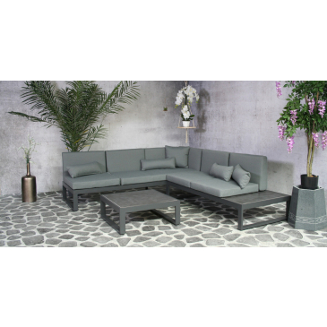 SenS-Line Loungeset Malaga Aluminium Antraciet