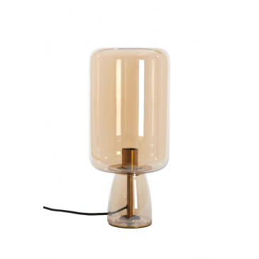 Light & Living Tafellamp Lotta Glas Amber Ø21x45cm