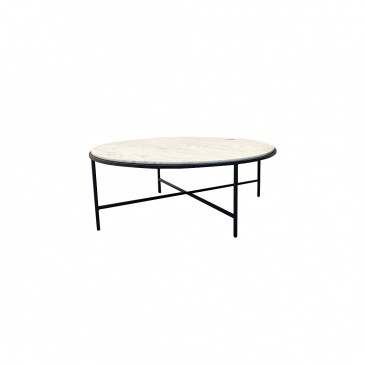 I-Catchers Salontafel Marbellous Marmer Wit Rond Ø100cm