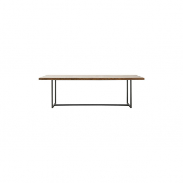 House Doctor Eettafel Kant Naturel Mangohout 240x90cm