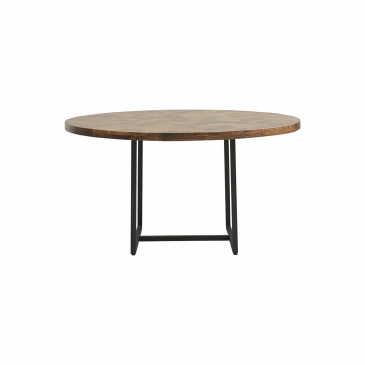 House Doctor Eettafel Kant Rond Naturel Mangohout Ø160cm