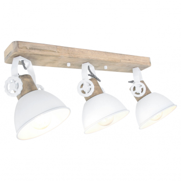 Gearwood Plafondspot 3-lichts Wit - Giga Meubel