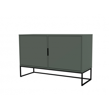 Tenzo Dressoir Lipp 2-Deurs Mat Misty Groen