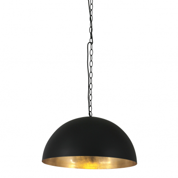 Steinhauer Semicirkel Hanglamp Goud Zwart Ø50cm