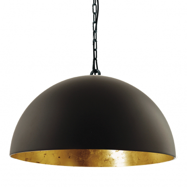 Steinhauer Semicirkel Hanglamp Goud Zwart 2-lichts 120cm