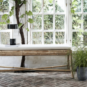 House Doctor Bank Sedeo met Kussens Bamboe Naturel