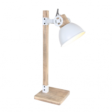 Gearwood Tafellamp Wit  - Giga Meubel