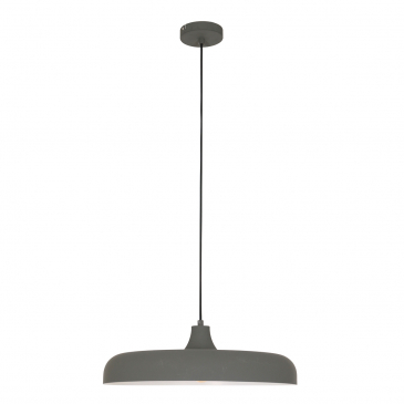 Steinhauer Textile Cable Hanglamp Grijs Ø55cm