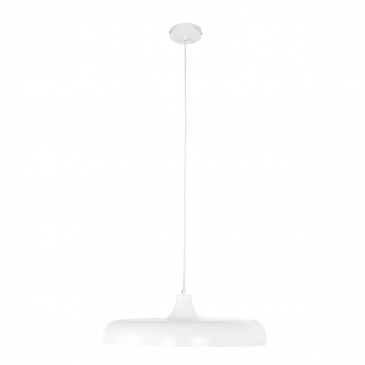 Steinhauer Textile Cable Hanglamp Wit Ø55cm