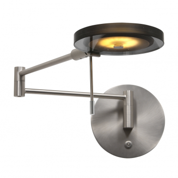 Steinhauer Turound LED Wandlamp Staal