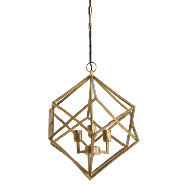 Light & Living Hanglamp 3-Lichts Drizella Goud Ø46x56cm