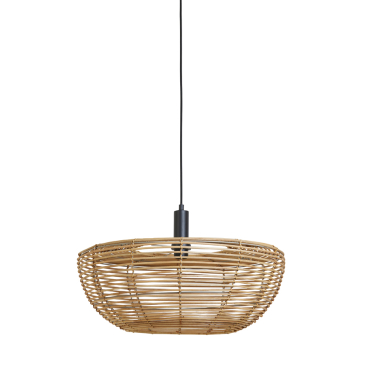 Light & Living Hanglamp Milan Rotan Naturel Ø60x25cm
