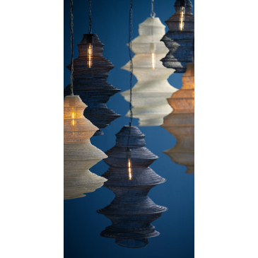 Light & Living Hanglamp Nakisha Lichtgrijs Ø31cm