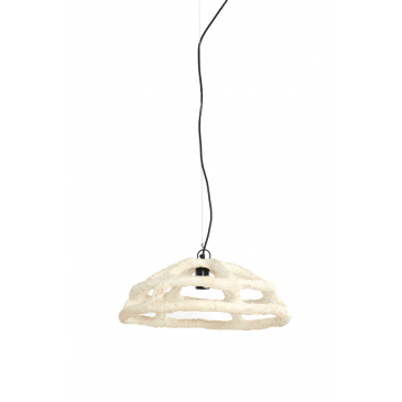Light & Living Hanglamp Porila Crème Ø52cm