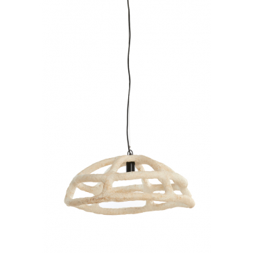 Light & Living Hanglamp Porila Crème Ø59cm