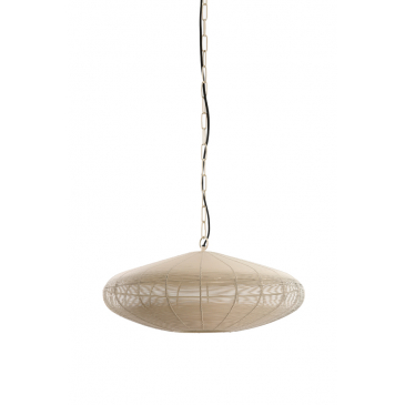 Light & Living Hanglamp Bahoto Mat Crème Ø51cm