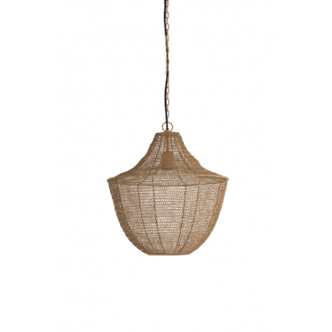 Light & Living Hanglamp Sharika Mat Beige Ø40cm