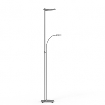 Steinhauer Turound Light Color Vloerlamp Staal 2-lichts 113cm