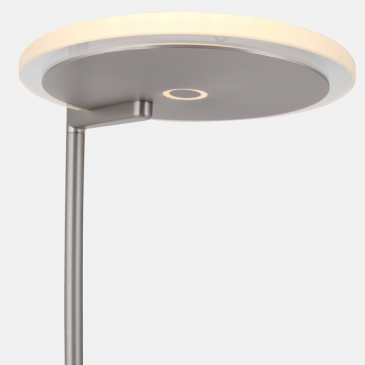 Steinhauer Turound Vloerlamp Staal Transparant  113cm