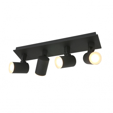 Steinhauer Points Noirs Spot 4-lichts Zwart