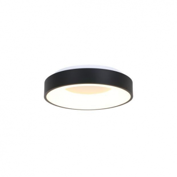 Steinhauer Ringlede LED Plafondlamp Zwart Ø30cm