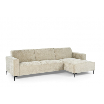 3-zits Hoekbank Rechts Rowan Taupe - Giga Meubel