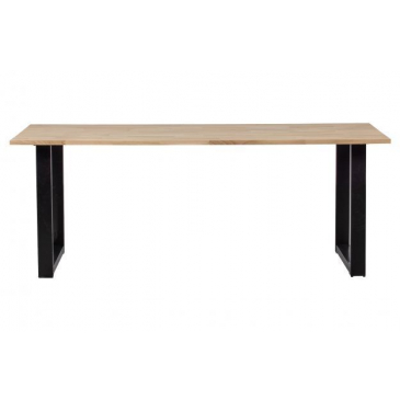 Woood Combi-tablo: Eiken 200x90 & U-poot