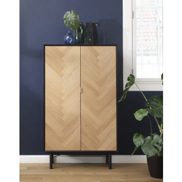 Kast Calvi Naturel H160 cm - Giga Living