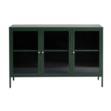 Dressoir Bronco Groen Glas 3 Delen - Giga Living