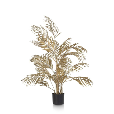 Coco Maison Kunstplant Areca Palm 105cm Goud