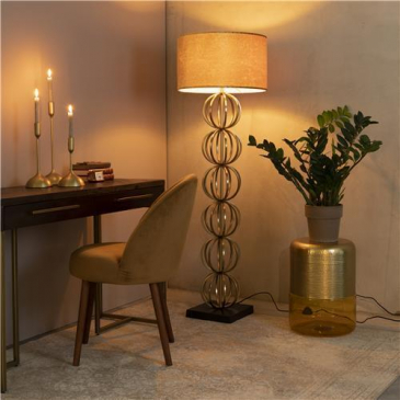 Dutchbone Vloerlamp Dalia Goud