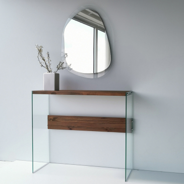 Dressoir Niagara Glas Walnoot