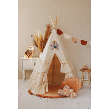 Moi Mili Tipi Speeltent Met Franje Folk