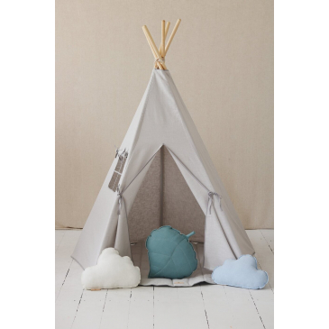 Moi Mili Tipi Speeltent & Speelmat Pigeon Grey