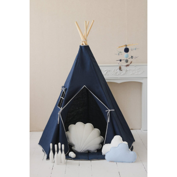 Moi Mili Tipi Speeltent & Speelmat Navy Blue