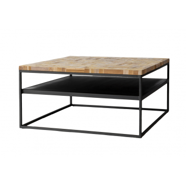Salontafel Block Grijs 80cm - Giga Meubel
