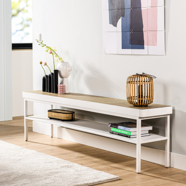 Tv-meubel 180cm Lennox Eiken - Giga Meubel
