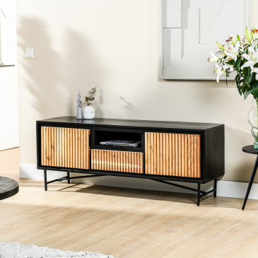 Tv-Meubel Patrick 140cm Acacia Pure - Giga Meubel